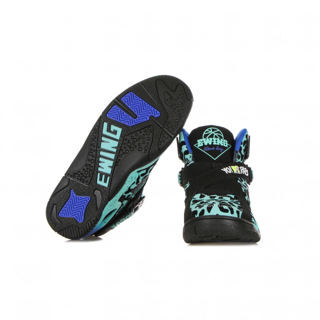 scarpa basket uomo rogue x yo mtv raps BLACK/TEAL