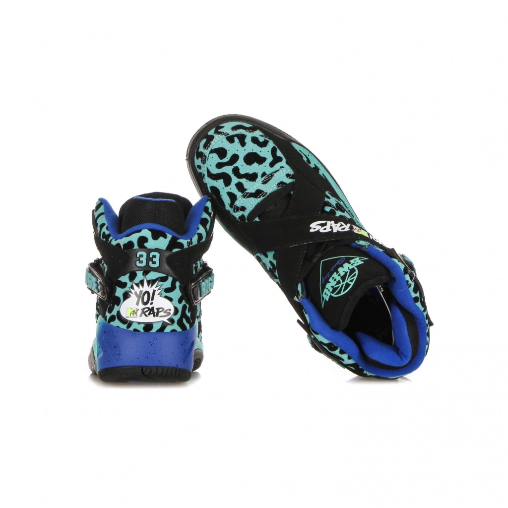 scarpa basket uomo rogue x yo mtv raps BLACK/TEAL