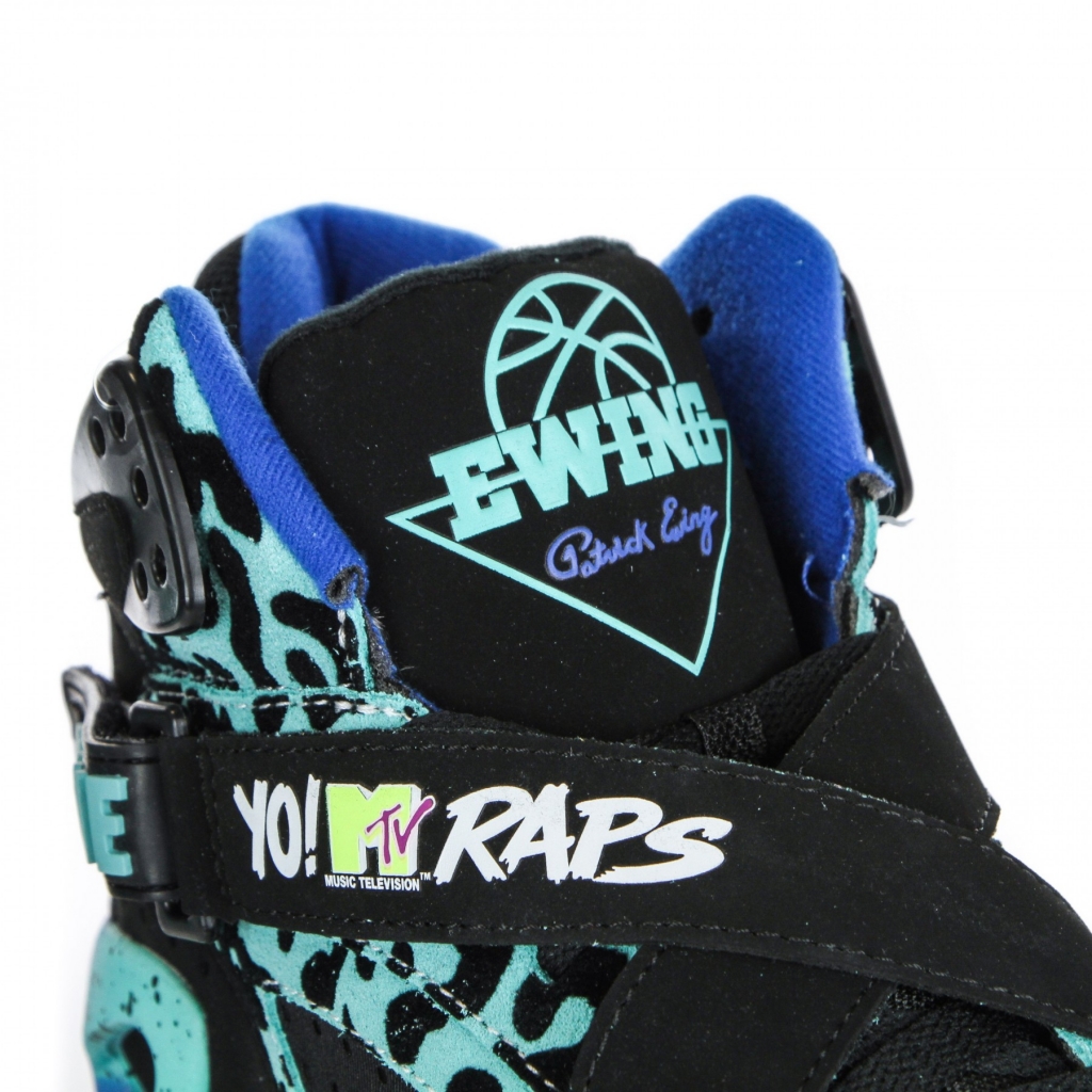 scarpa basket uomo rogue x yo mtv raps BLACK/TEAL