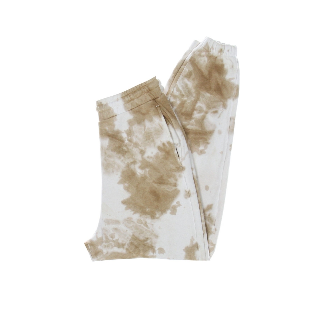 pantalone tuta felpato uomo signature tie dye sweatpants WHITE/SAND