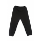 pantalone tuta felpato donna empty moon dot jogger BLACK