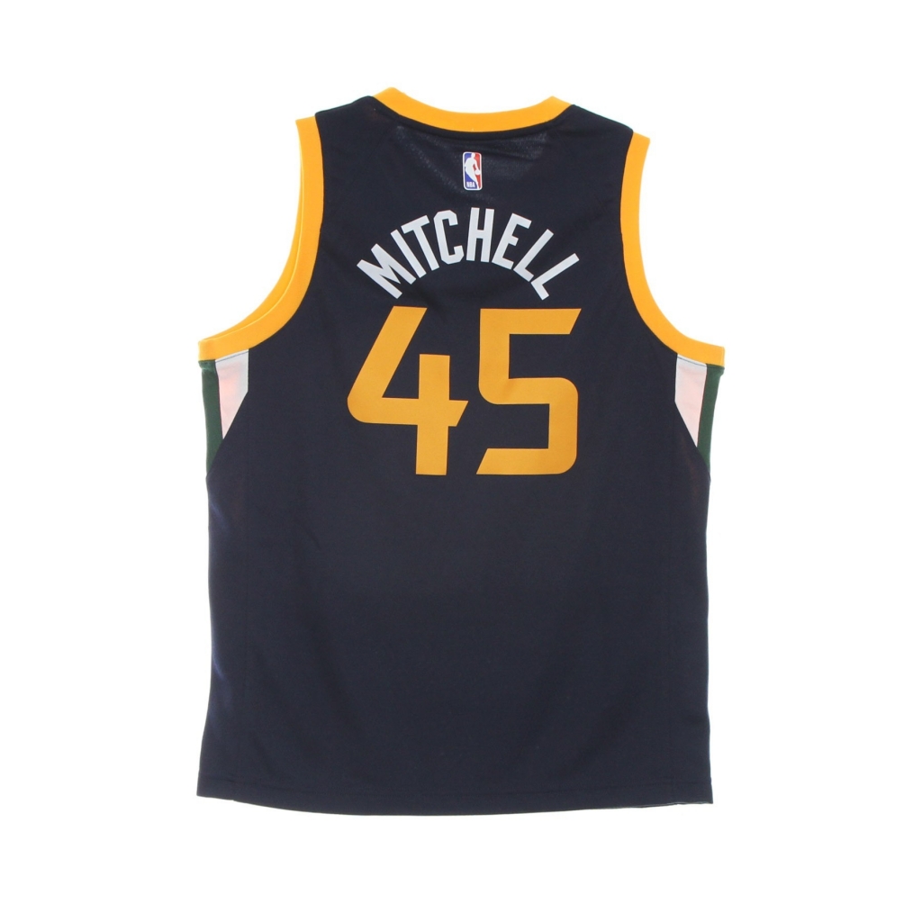 canotta basket ragazzo nba swingman jersey icon edition no 45 donovan mitchell utajaz ORIGINAL TEAM COLORS