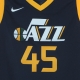 canotta basket ragazzo nba swingman jersey icon edition no 45 donovan mitchell utajaz ORIGINAL TEAM COLORS