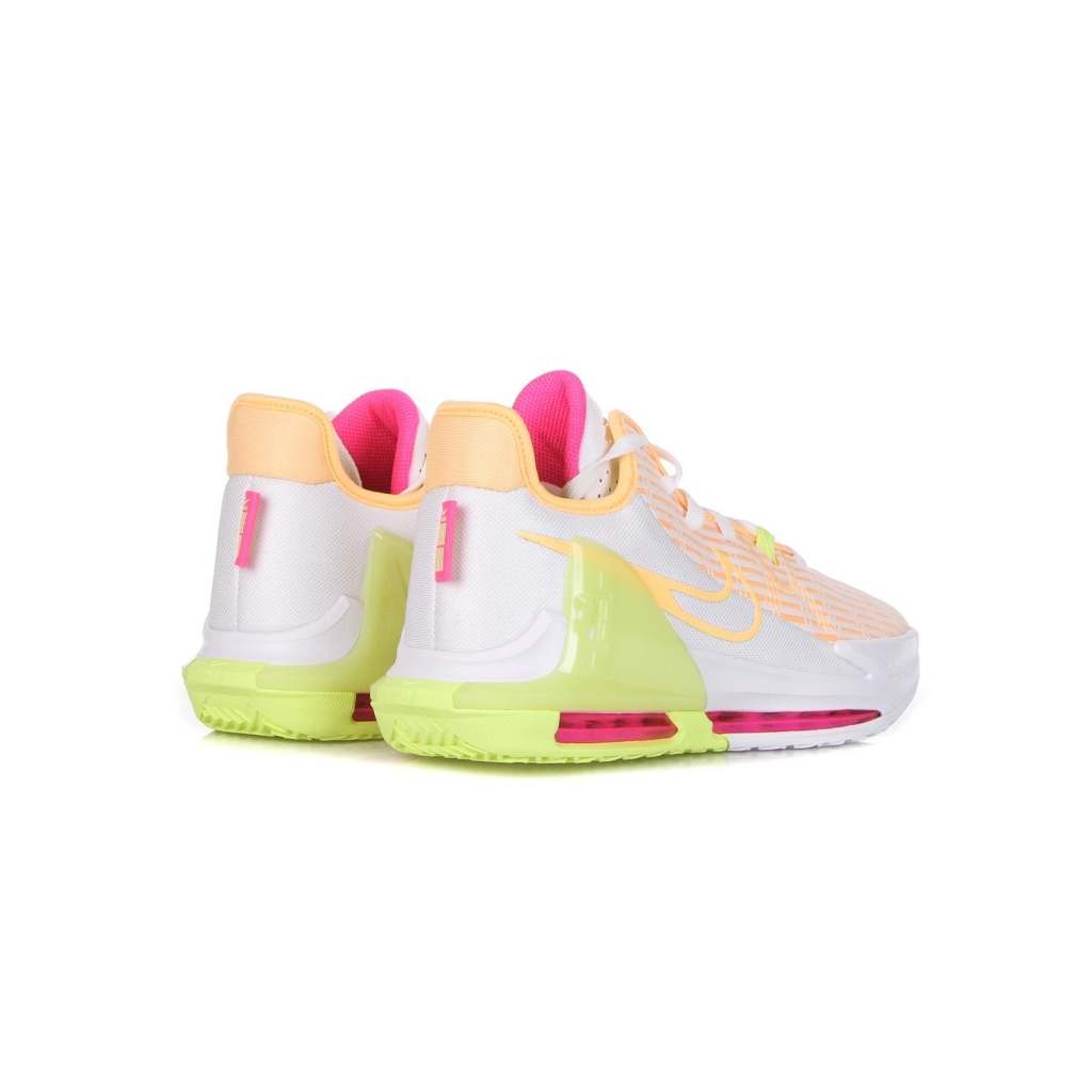 scarpa basket uomo lebron witness vi WHITE/LT LEMON TWIST/MELON TINT