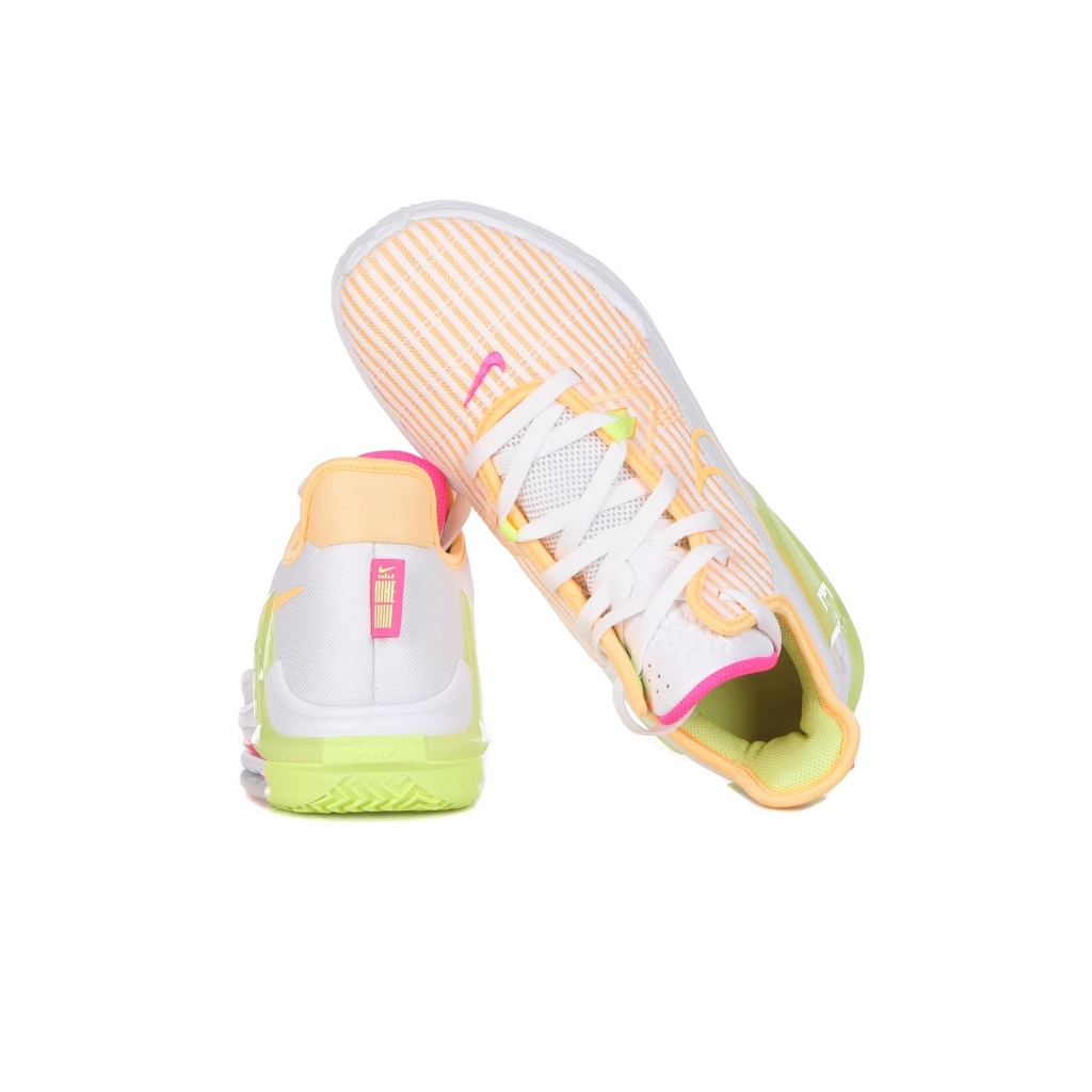 scarpa basket uomo lebron witness vi WHITE/LT LEMON TWIST/MELON TINT