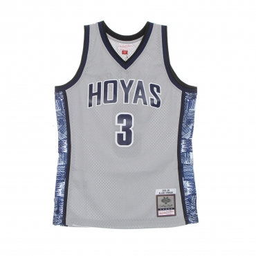 canotta basket uomo ncaa swingman jersey n3 allen iverson geohoy ORIGINAL TEAM COLORS