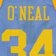 canotta basket uomo nba swingman jersey hardwood classics no 34 shaquille oneal 2001-02 loslak ORIGINAL TEAM COLORS