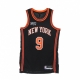 canotta basket uomo nba dri fit swingman jersey city edition no 9 rj barrett neykni BLACK