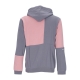 felpa leggera cappuccio uomo sport ft zip hoody GREEN THREE/WONDER PINK