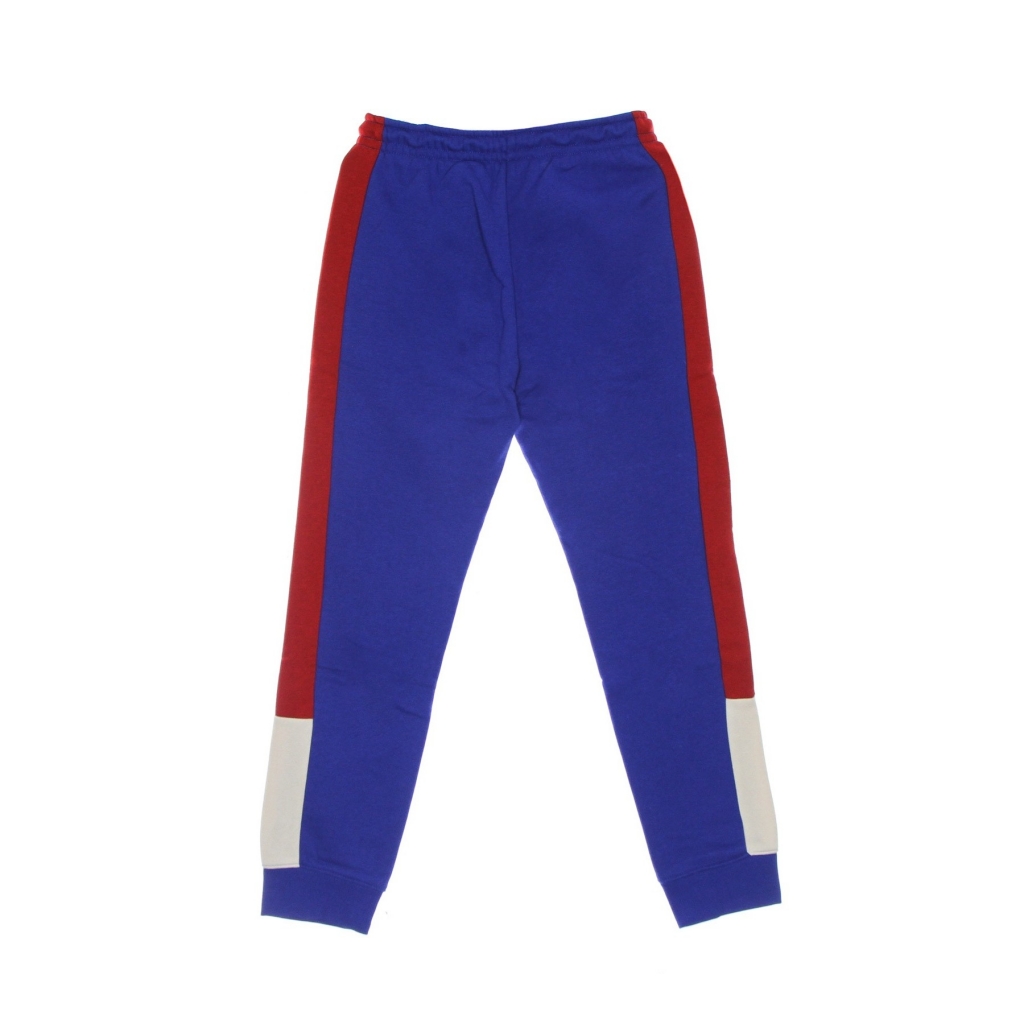 pantalone tuta felpato ragazzo jumpman pants RACER BLUE