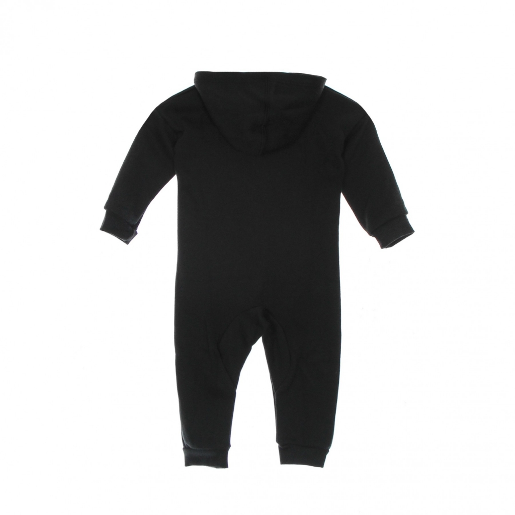 tuta intera neonato fleece coverall gift giving BLACK