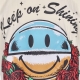 maglietta uomo smiley keep on shining tee x smiley CREAM