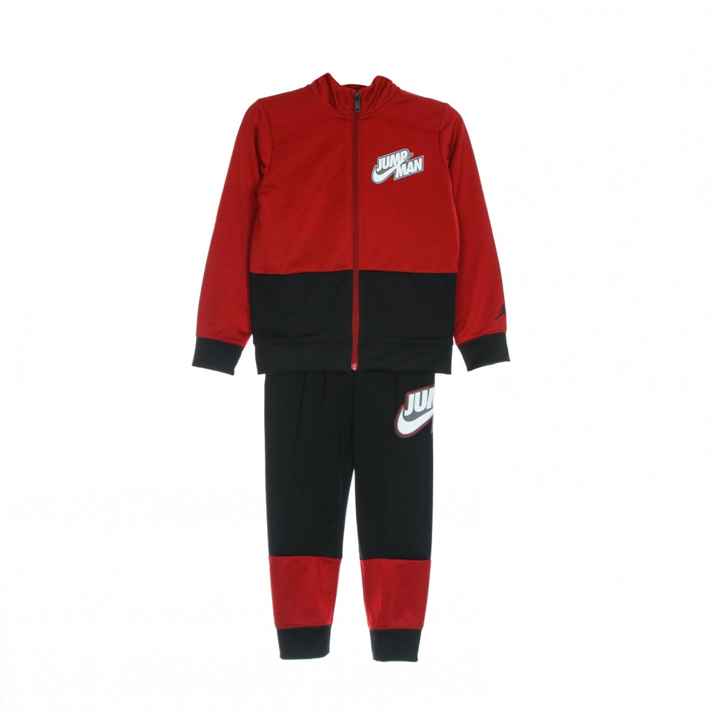 completo tuta bambino jumpman full zip jacket and pants BLACK