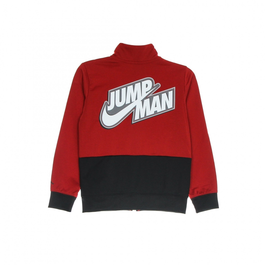 completo tuta bambino jumpman full zip jacket and pants BLACK