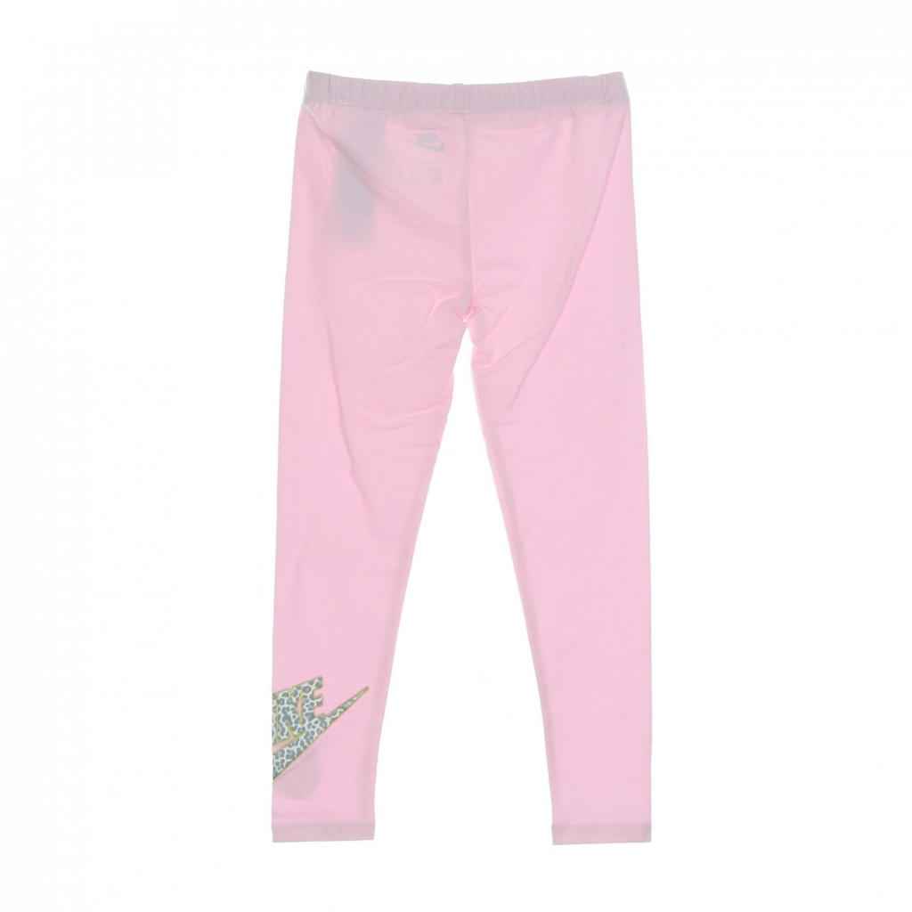 completo tuta bambina fleece crew legging set PINK FOAM