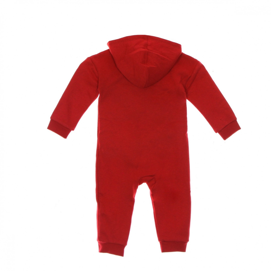 tuta intera neonato metallic hybrid gifting coverall UNIVERSITY RED