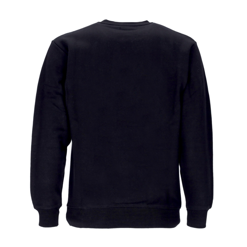 felpa girocollo uomo breathwork crewneck sweatshirt BLACK