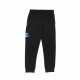 pantalone tuta felpato bambino metallic hybrid fleece pant BLACK