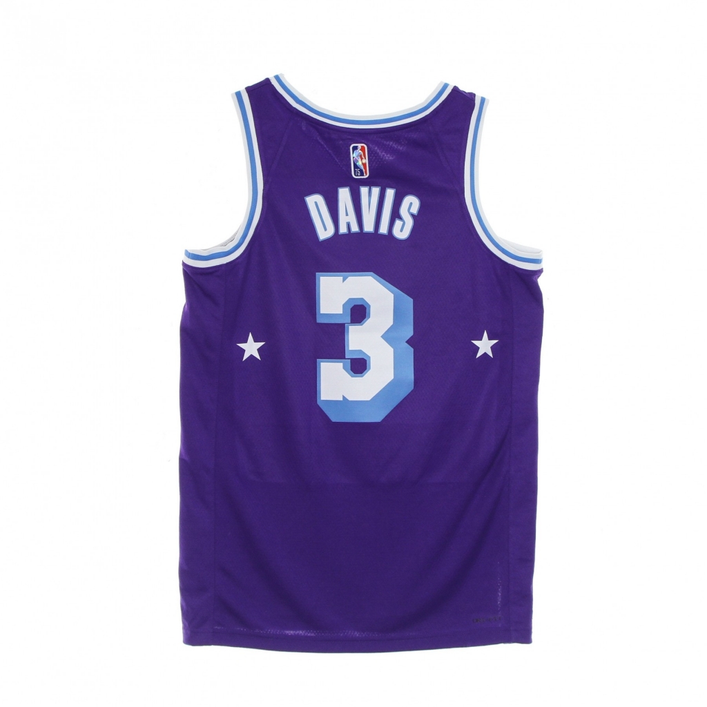 canotta basket uomo nba dri fit swingman jersey city edition 21 no 3 anthony davis loslak FIELD PURPLE