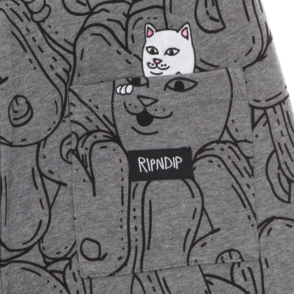 pantalone tuta felpato uomo bubble booble sweat pants CHARCOAL HEATHER