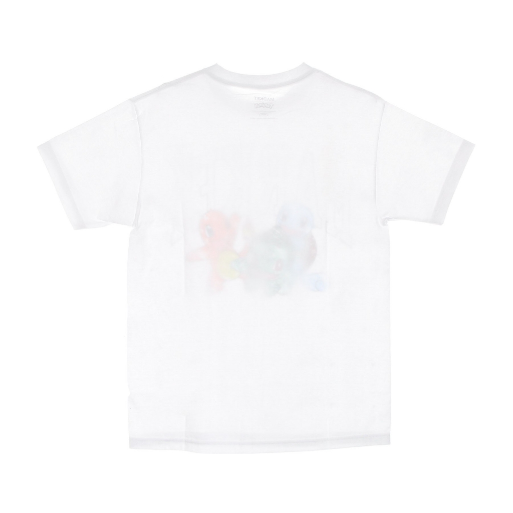 maglietta uomo starters uv tee x pokemon WHITE