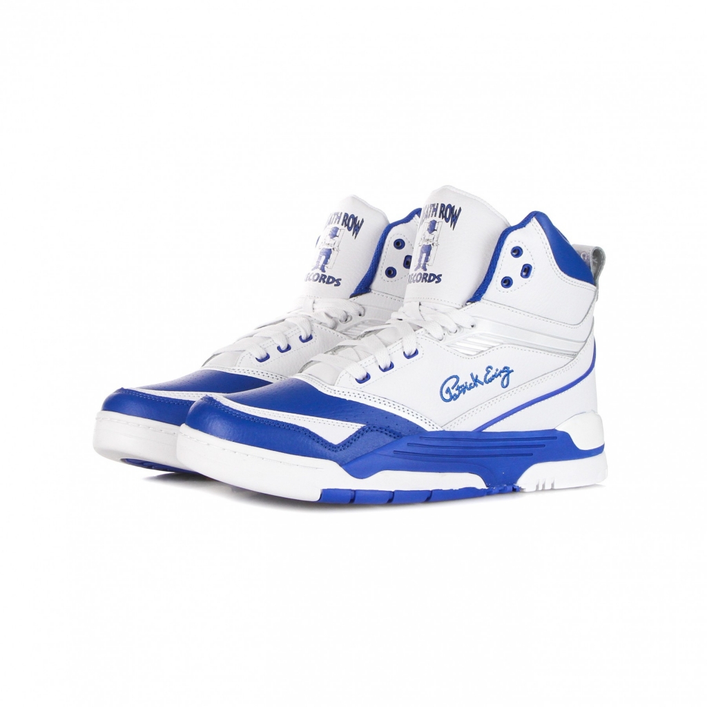 scarpa basket uomo center x death row records WHITE/ROYAL BLUE