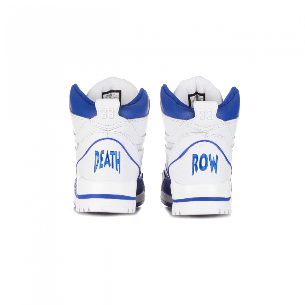 scarpa basket uomo center x death row records WHITE/ROYAL BLUE