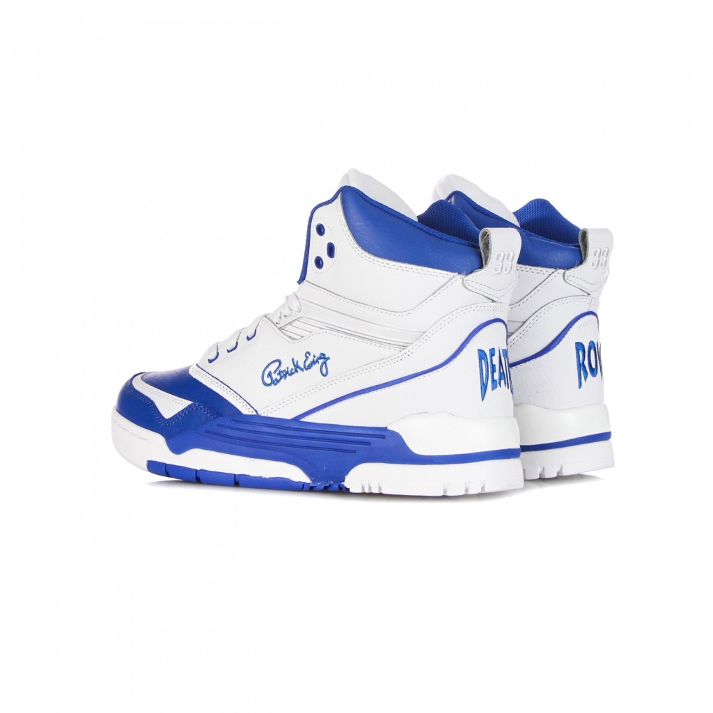 scarpa basket uomo center x death row records WHITE/ROYAL BLUE