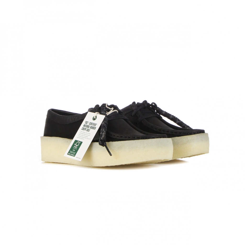 scarpa lifestyle donna wallabee cup BLACK/NUBUCK