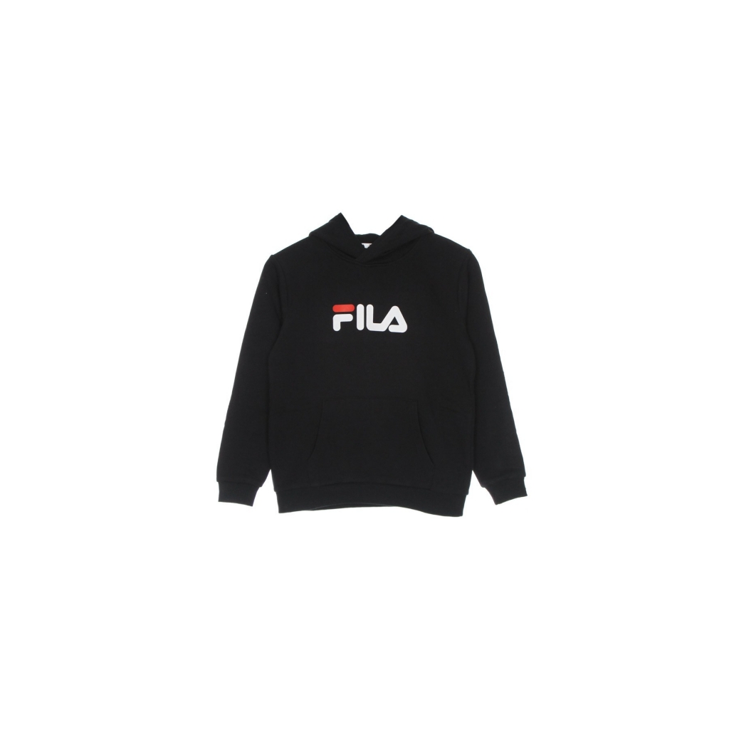 felpa leggera cappuccio ragazzo sande classic logo hoody BLACK BEAUTY