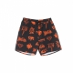 costume bermuda uomo horns allover boardshort BLACK