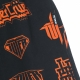 costume bermuda uomo horns allover boardshort BLACK