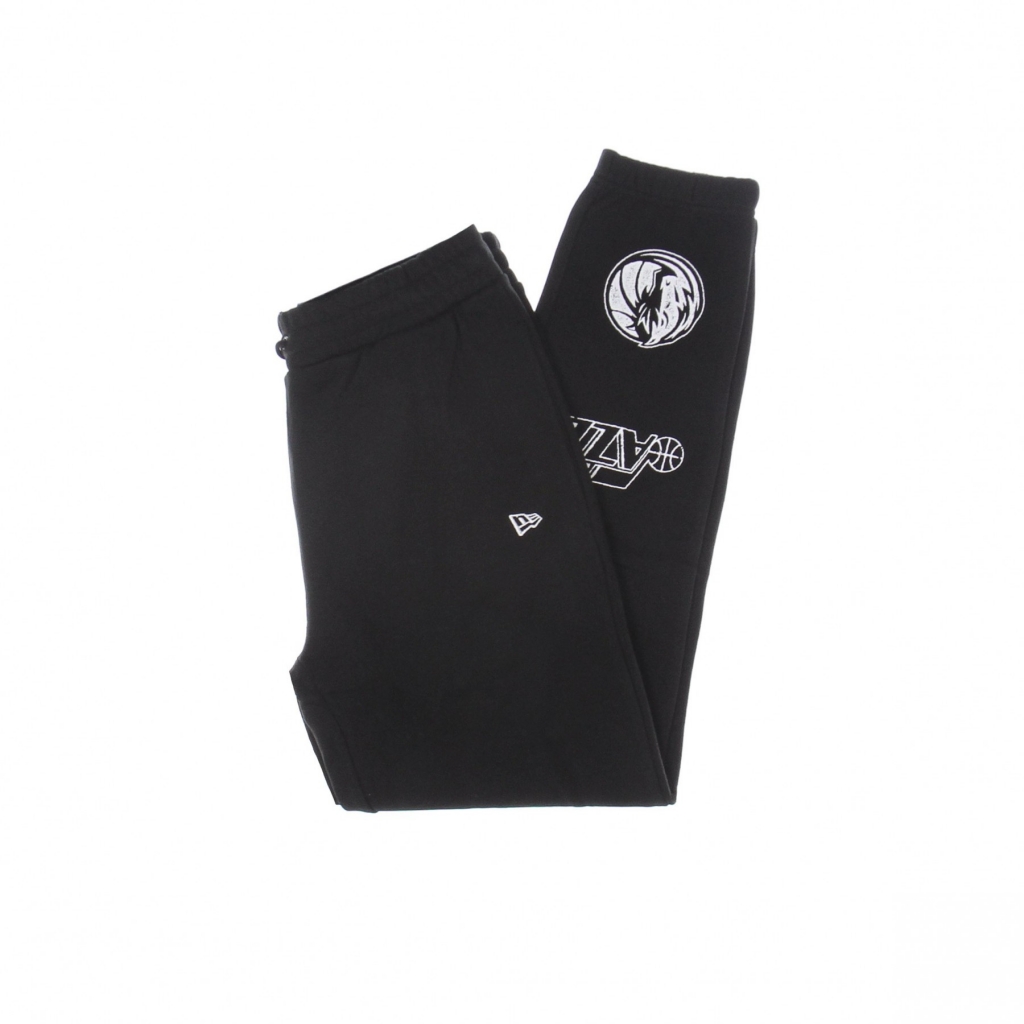 pantalone tuta felpato uomo nba multi team logo jogger BLACK