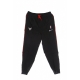 completo tuta uomo nba tracksuit courtside chibul BLACK/BLACK/UNIVERSITY RED