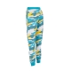 pantalone tuta felpato uomo underhill camo sweatpant TEAL