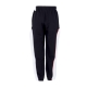 pantalone tuta felpato donna sportswear oversized fleece joggers BLACK/WHITE/WHITE