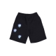 pantalone corto tuta felpato uomo infinity jewel fleece short BLACK