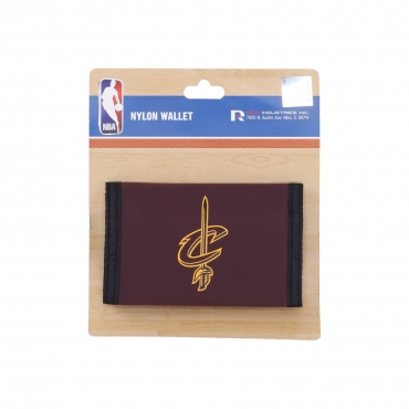 portafoglio uomo nba trifold nylon wallet clecav ORIGINAL TEAM COLORS