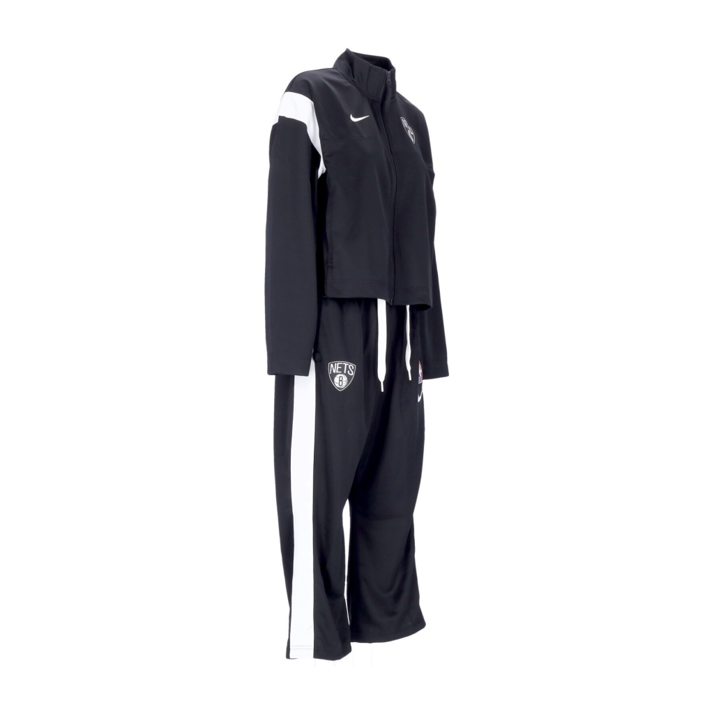 completo tuta donna nba tracksuit courtside team bronet BLACK/WHITE/WHITE