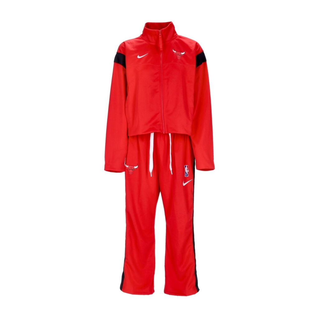 completo tuta donna nba tracksuit courtside team chibul UNIVERSITY RED/BLACK/WHITE