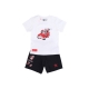 set t-shirt+short bambino short tee set x disney WHITE