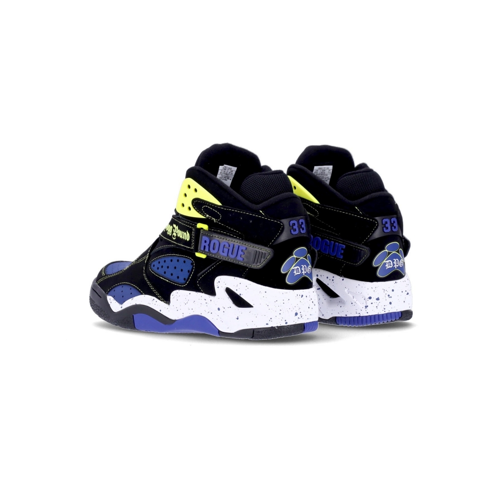 scarpa basket uomo rogue dogg pound dog food BLACK/BLUE/LEMON