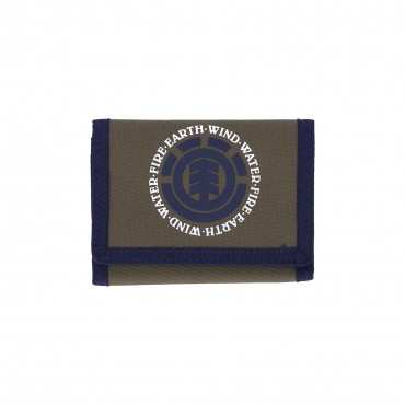 portafoglio uomo elemental wallet ARMY/NAVY