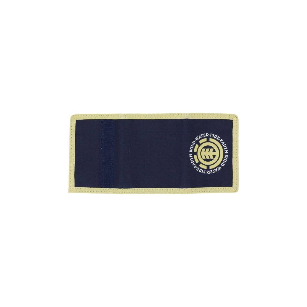 portafoglio uomo elemental wallet NAVY/YELLOW