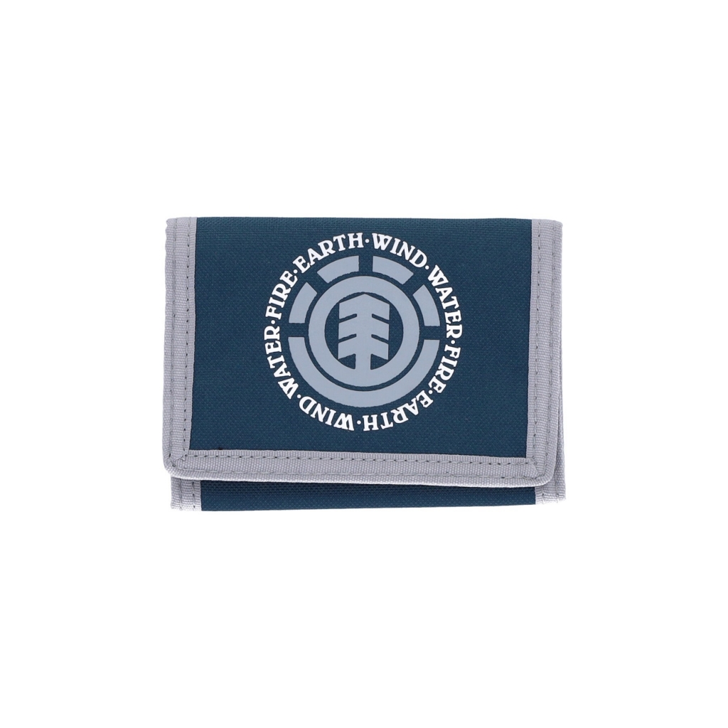 portafoglio uomo elemental wallet PETROLEUM/GREY