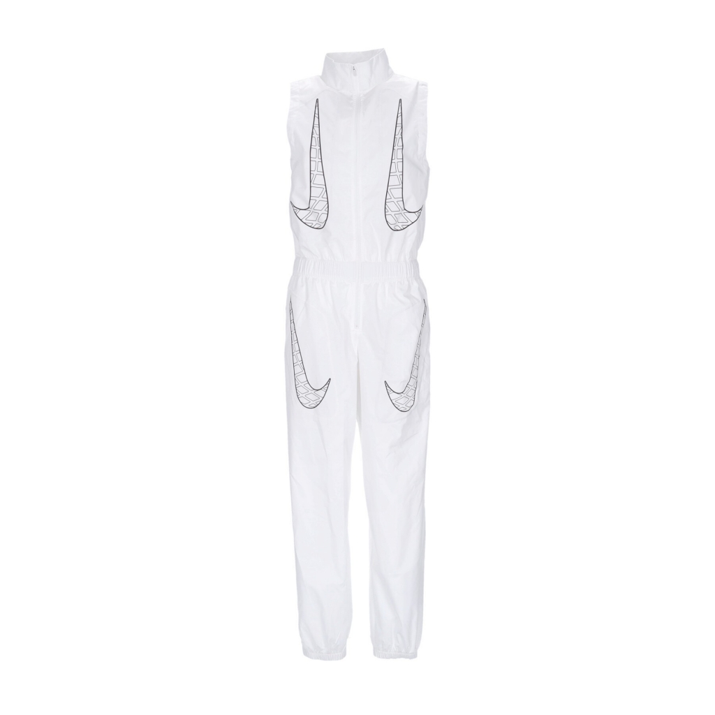 tuta intera donna sportswear air max day jumpsuit WHITE/BLACK/LT IRON ORE