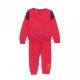 completo tuta bambina air crew jogger set RUSH PINK