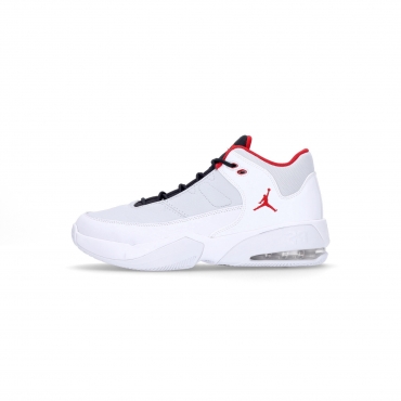 scarpa basket uomo jordan max aura 3 WHITE/UNIVERSITY RED/PURE PLATINUM/BLACK