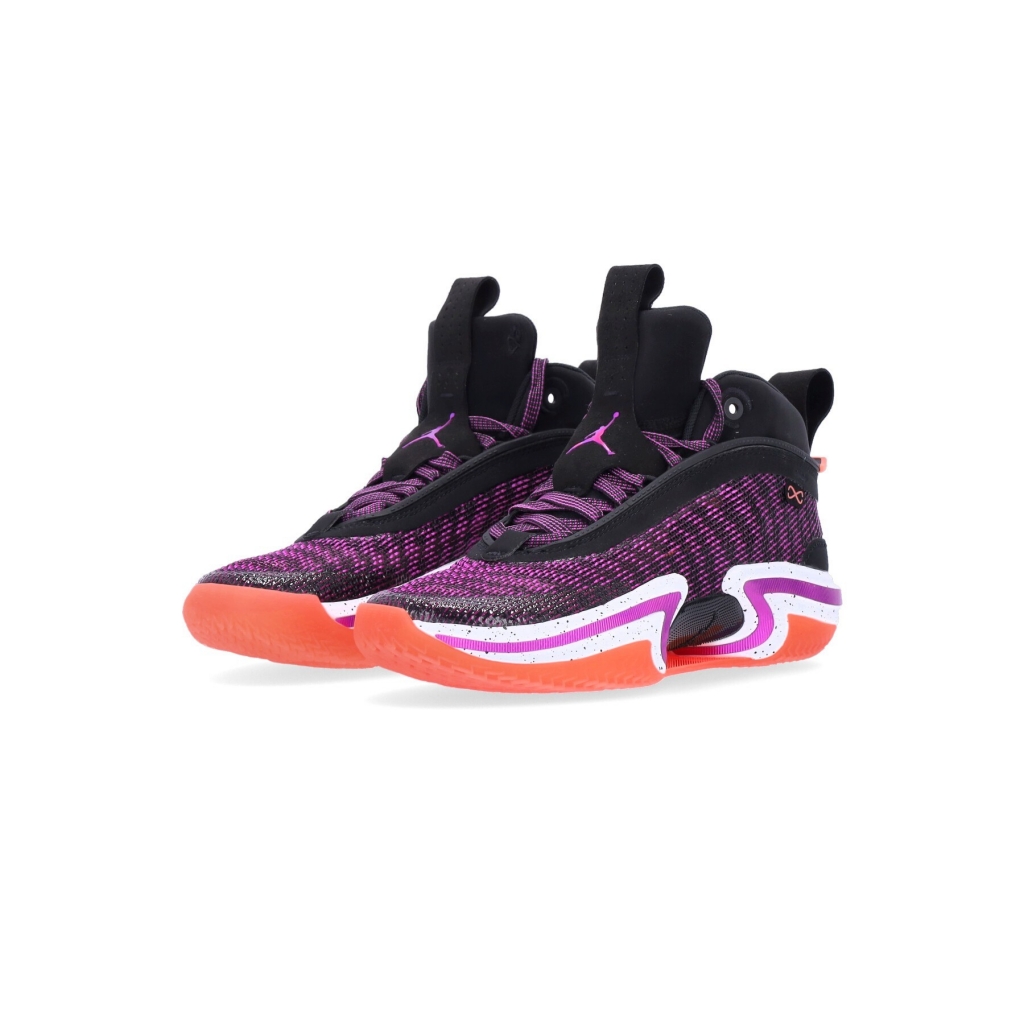 scarpa basket uomo air jordan xxxvi BLACK/HYPER VIOLET/WHITE/BRIGHT MANGO