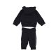 completo tuta bambino hoodie set BLACK/WHITE